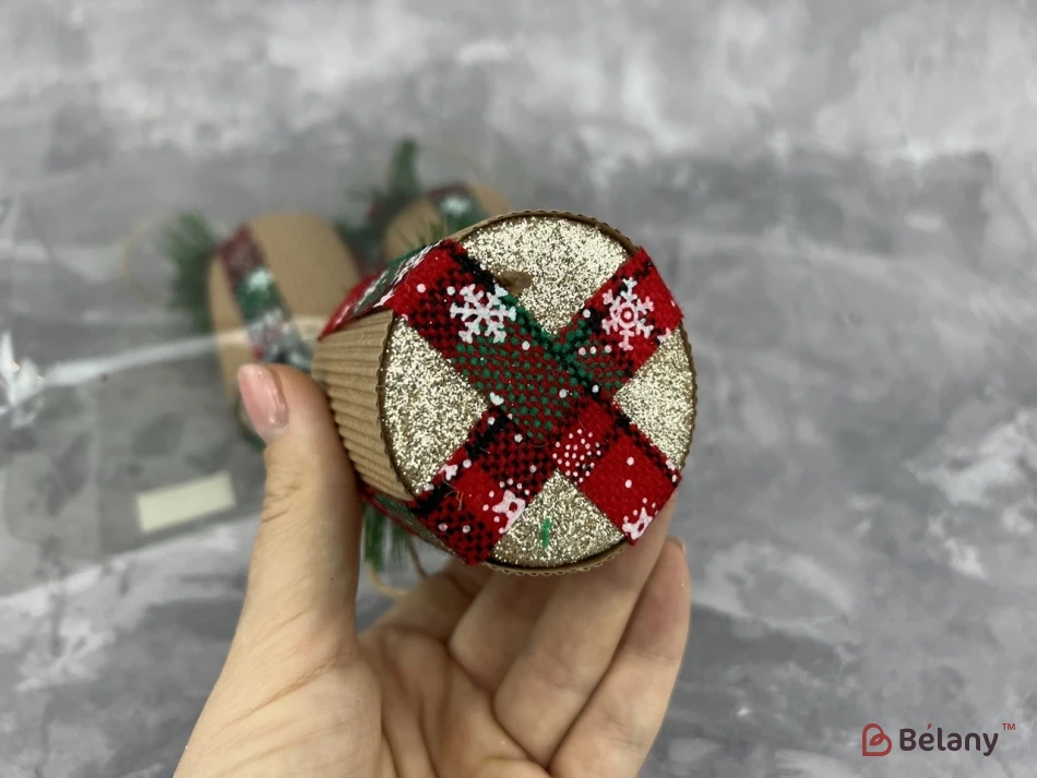 Ялинкова іграшка "Cone in forest" | 6