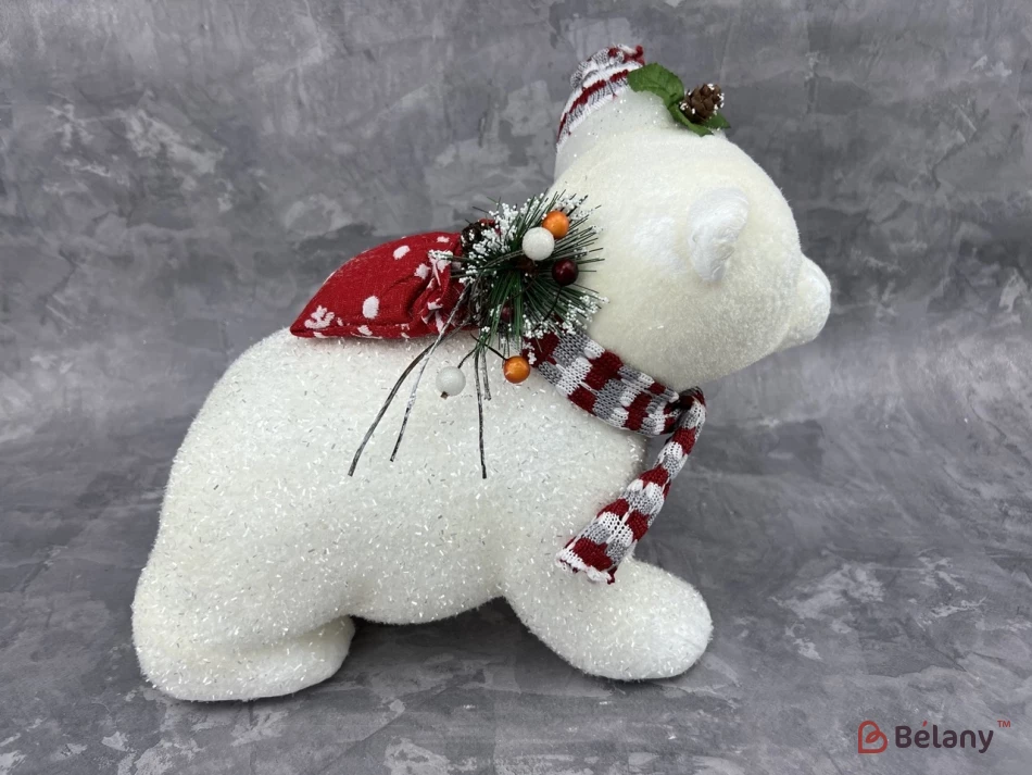 Новорічна фігура "Bear in hat" | 2