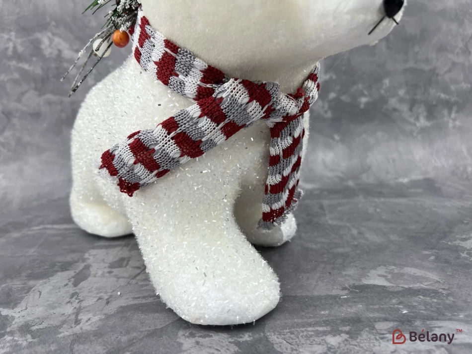 Новорічна фігура "Bear in hat" | 4