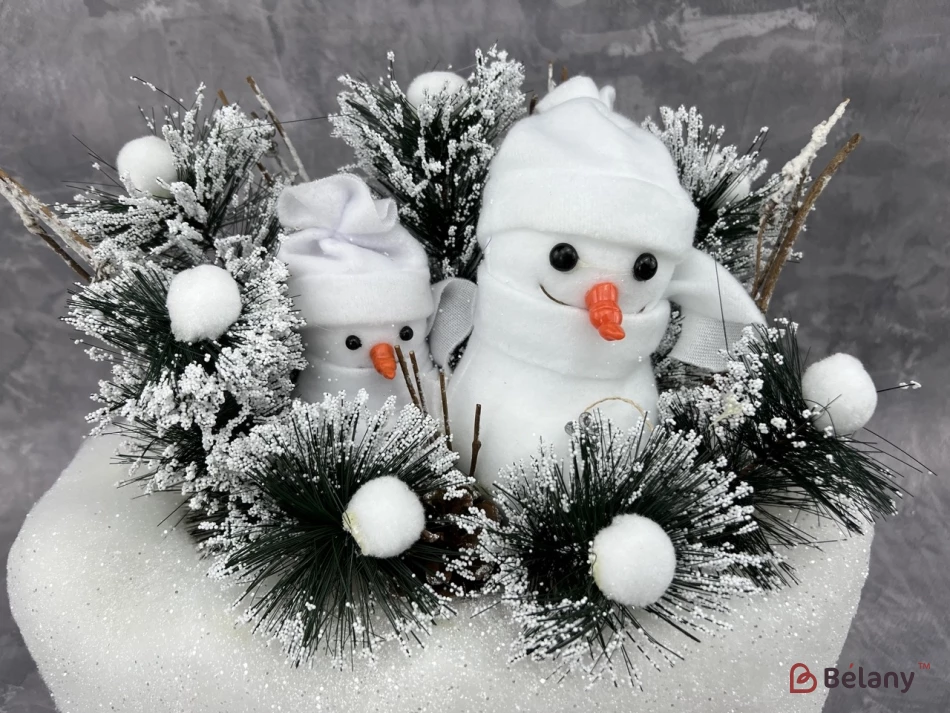Декор "Snowman family" | 2