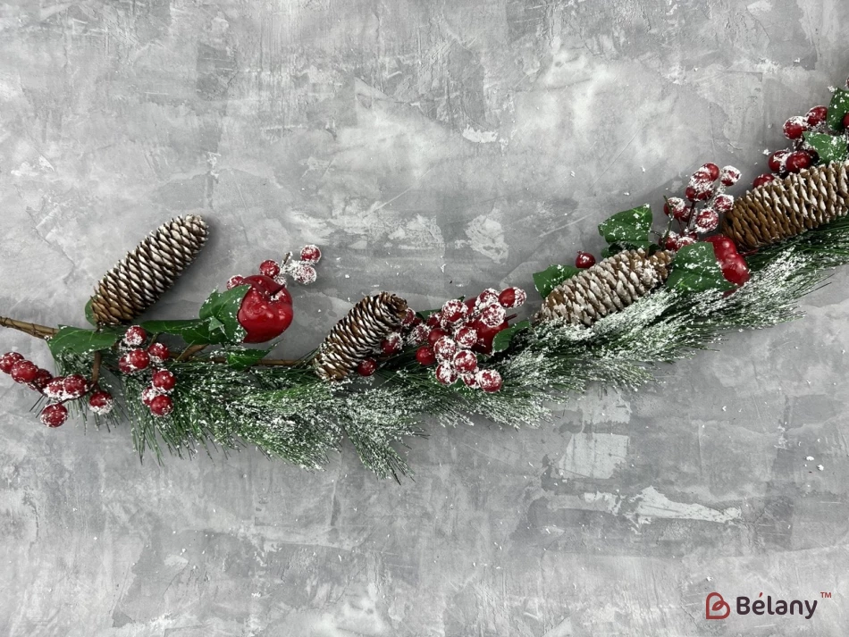 Новогодняя ветвь с яблочком "Winter Apple" | 3