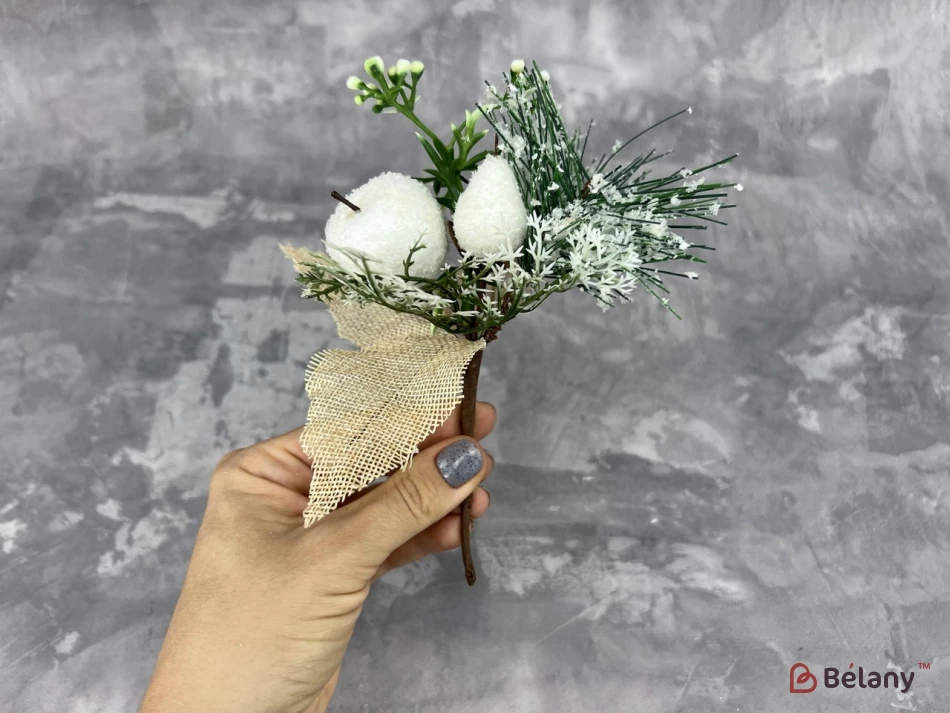 Декор веточка "Gold apple" | 2