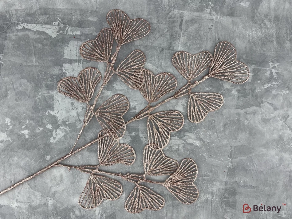 Ветка для декора "Pasion" бронза