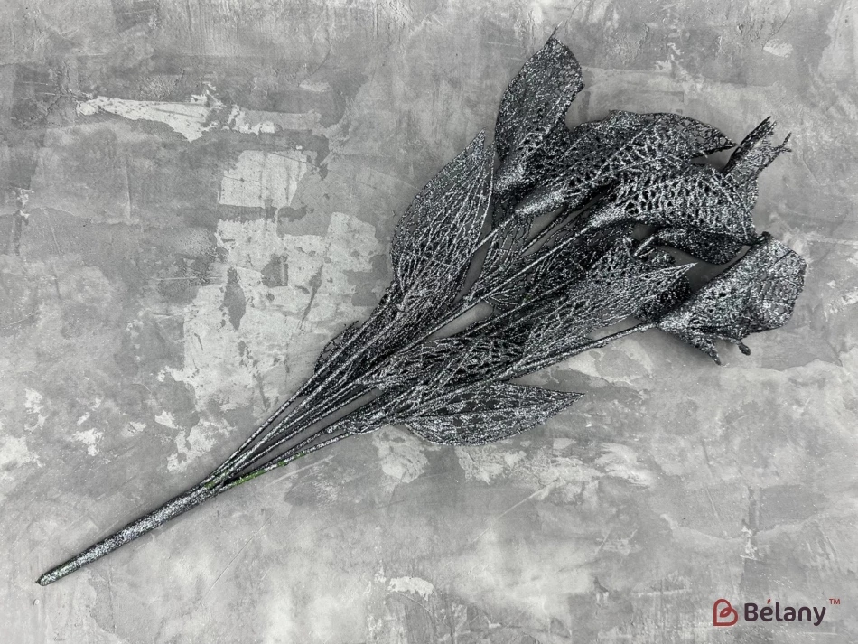 Ветка для декора "Wow branch" металлик