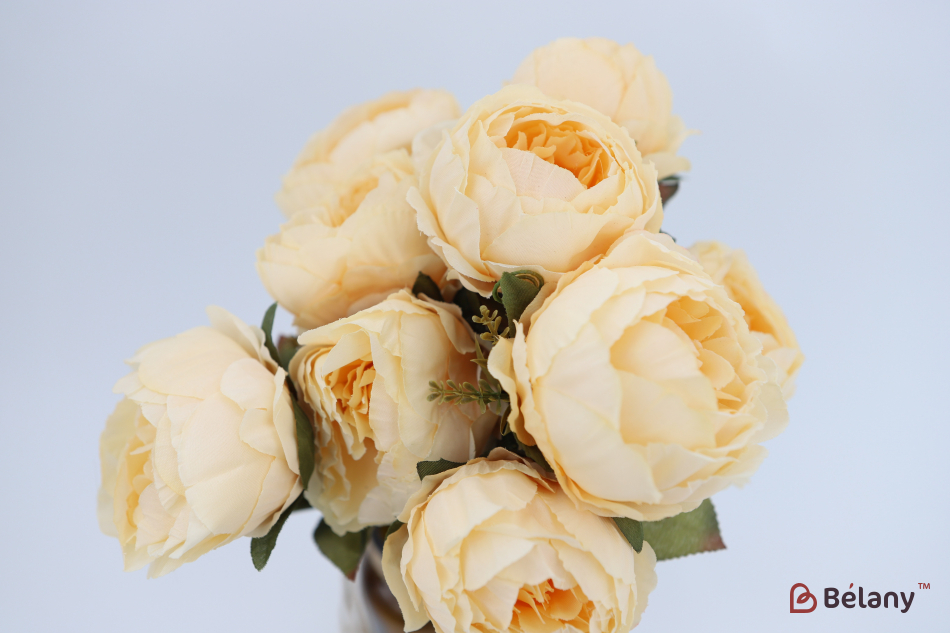 Букет пионов "A lot Peonies" персиковые | 2