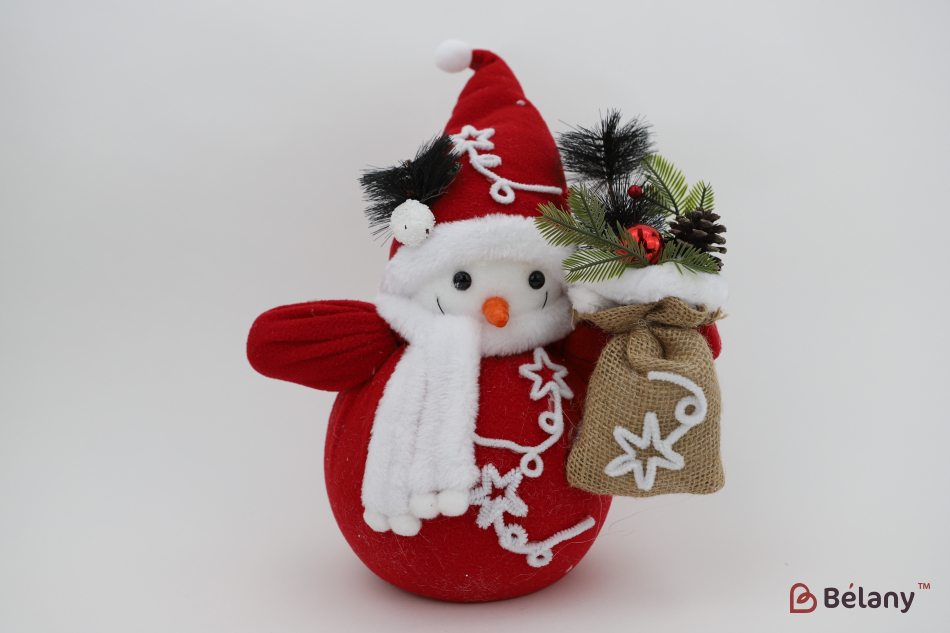 Сніговик у червоному "With bag"
