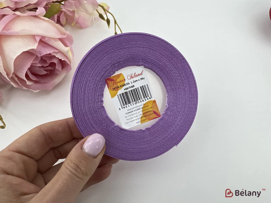 Атласная лента "Slender" heather | 2