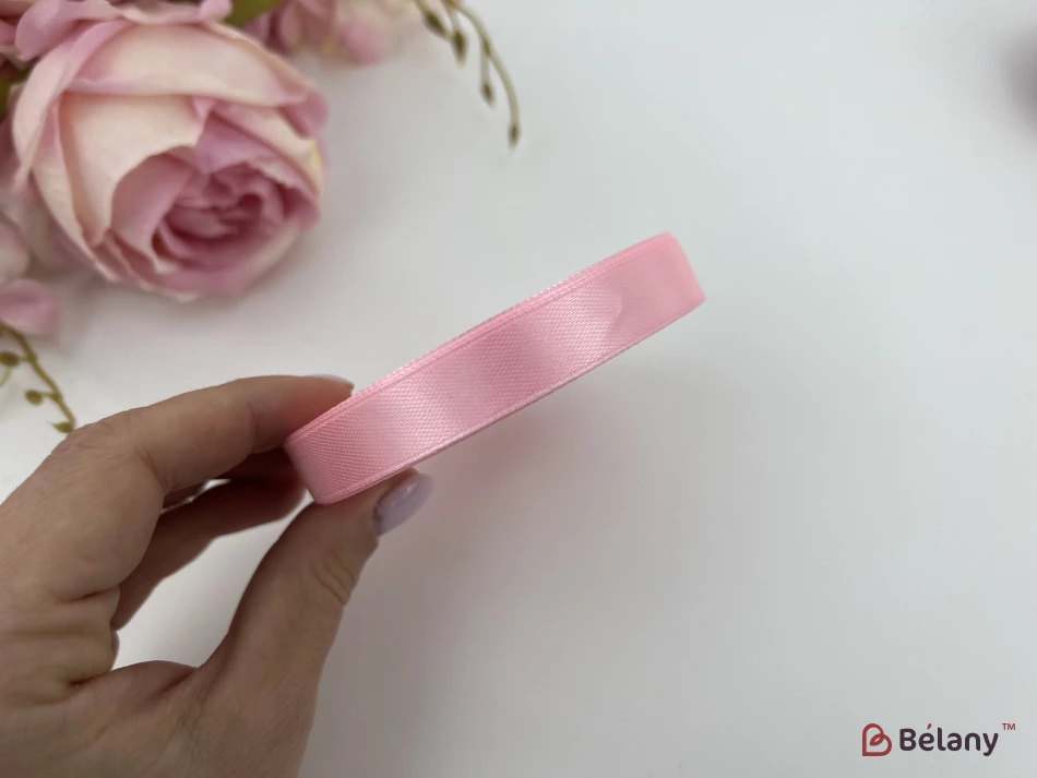 Атласная лента "Slender" lt. pink
