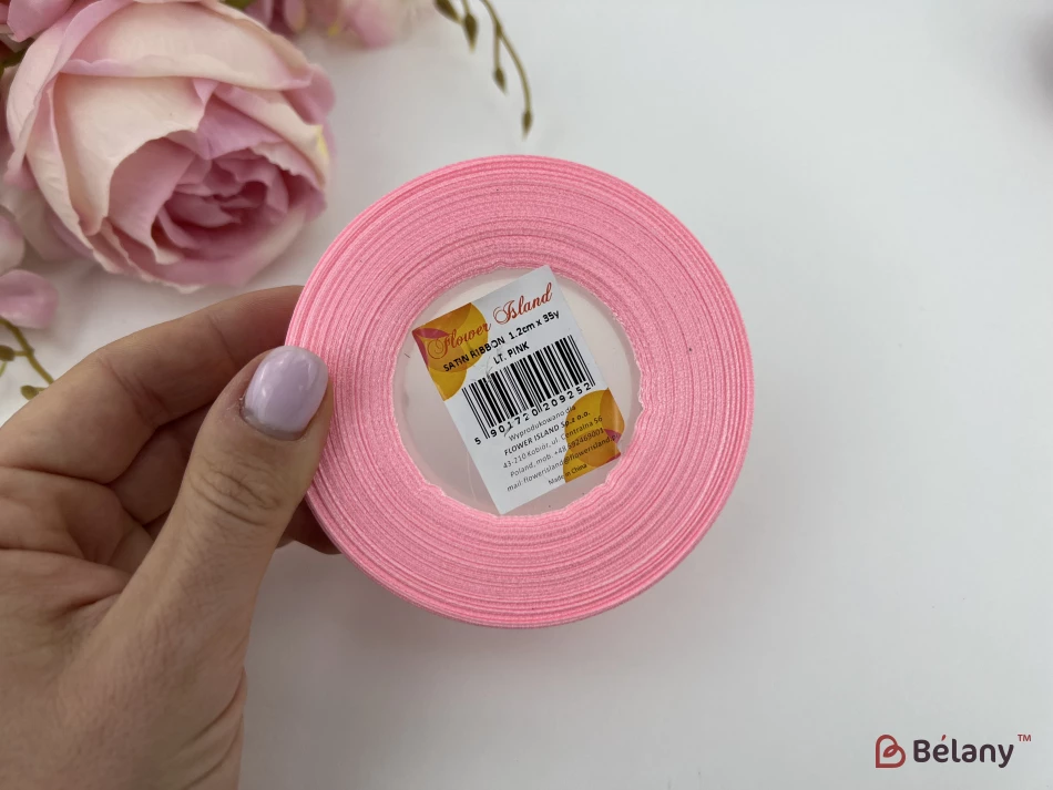 Атласная лента "Slender" lt. pink | 2