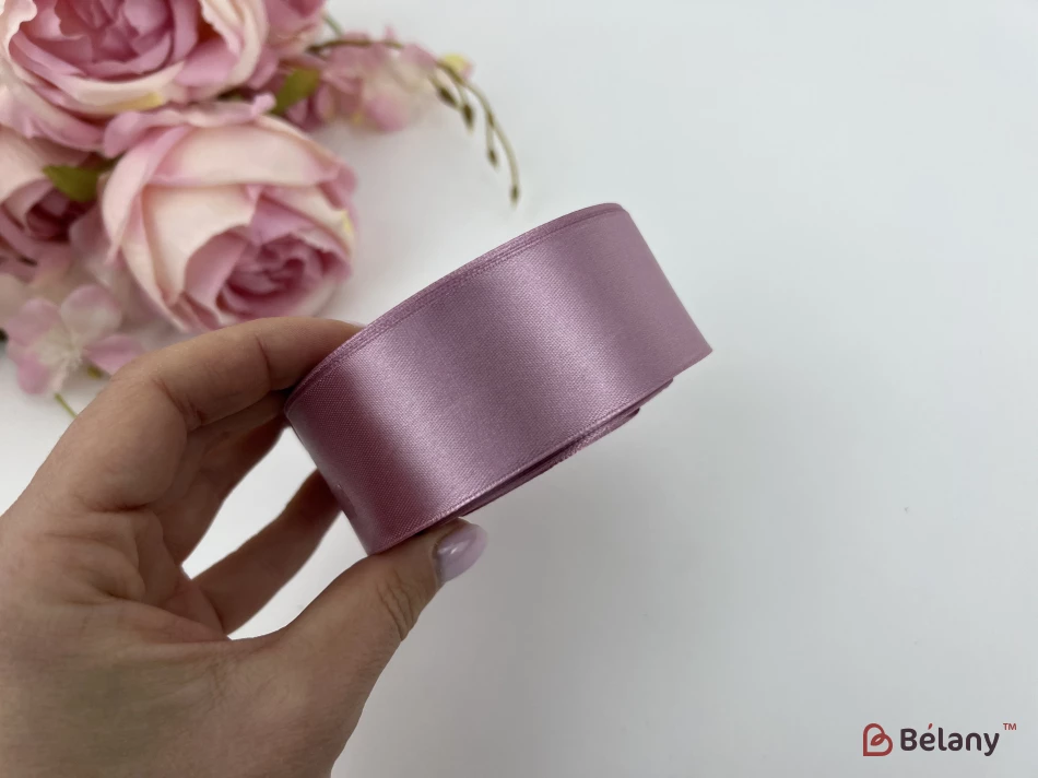 Атласная лента "Broad" autumn rose