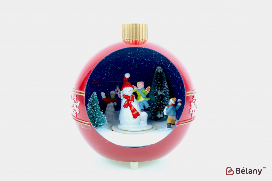 Новогодняя музыкальная инсталляция  "Snowman Dance"
