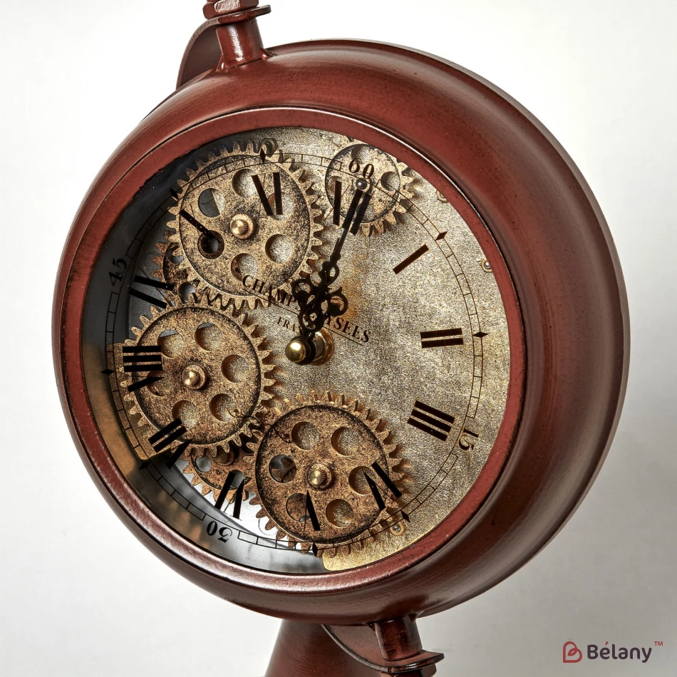 Декоративний годинник "Autumn" кавовий | 2