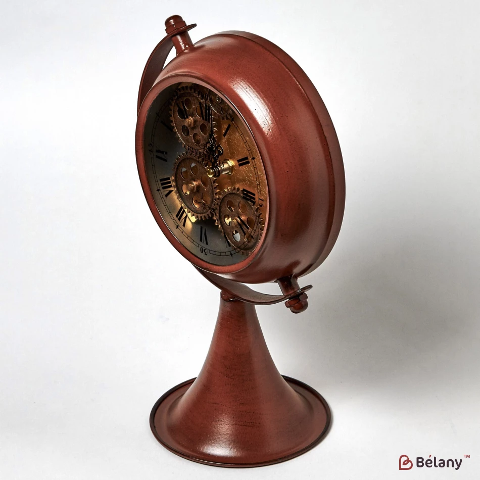 Декоративний годинник "Autumn" кавовий | 4