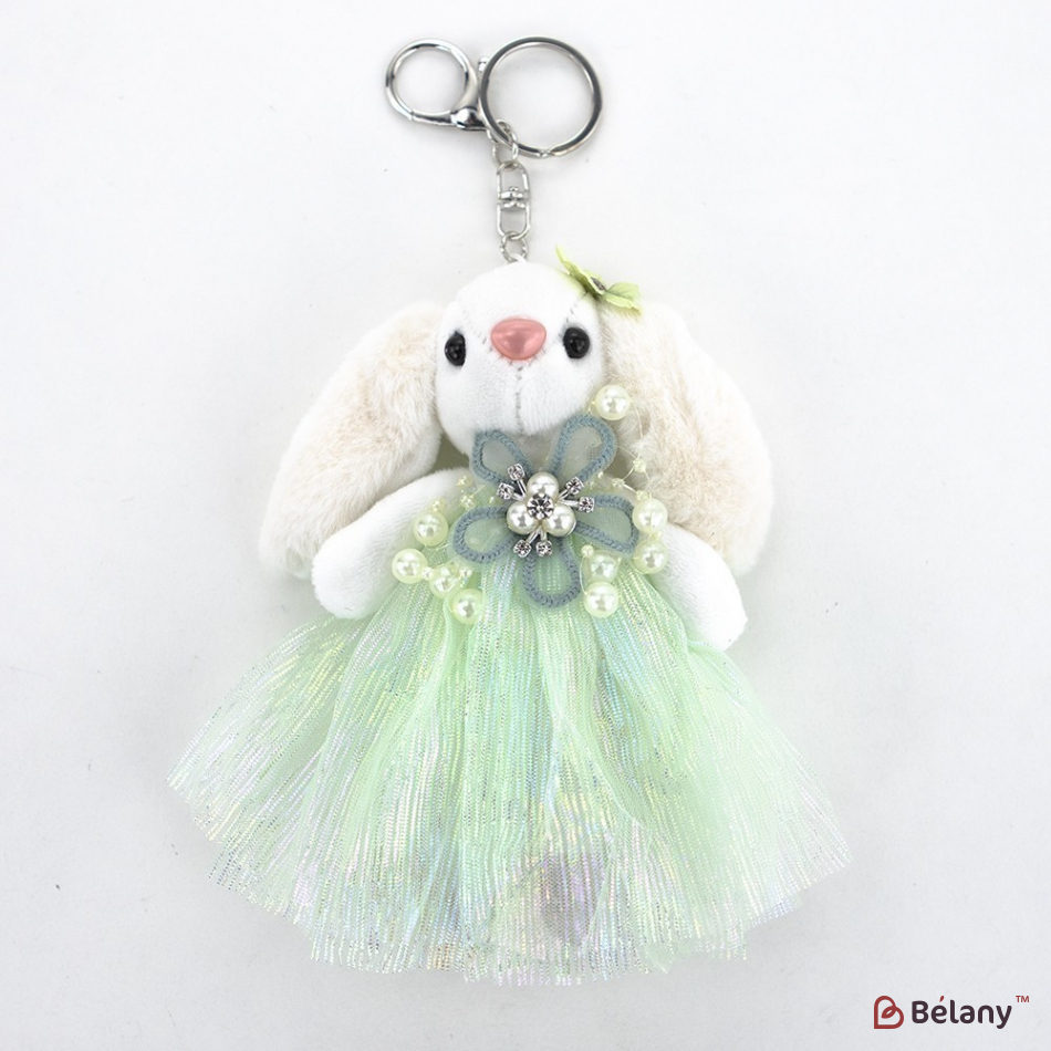 Брелок "Beauty bunny" білий