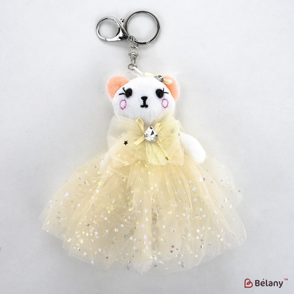 Брелок "Kitty" білий