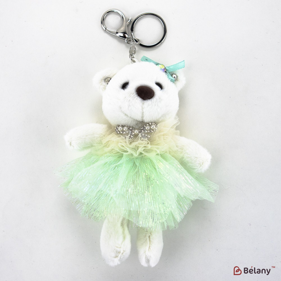 Брелок "Sweet bear" білий