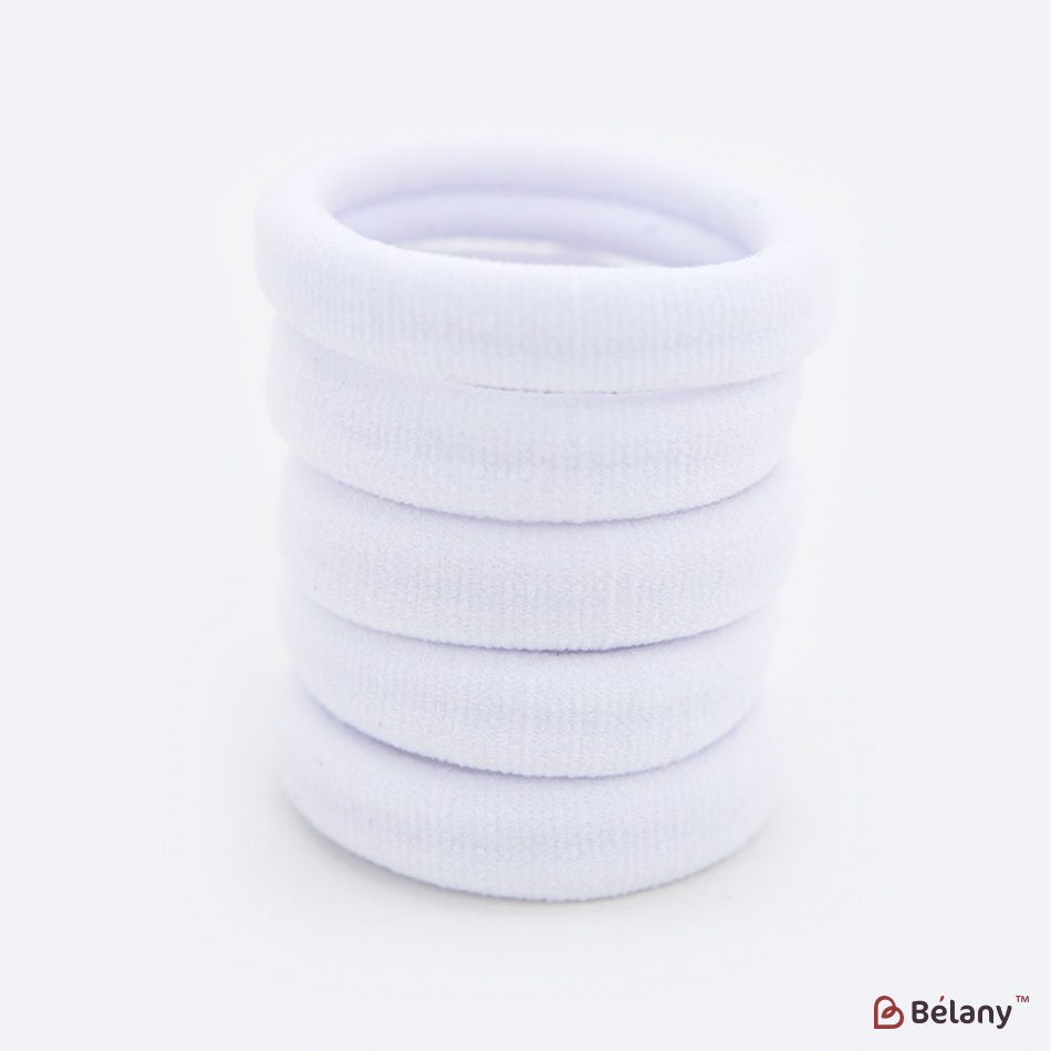 Гумка безшовна кольорова S white