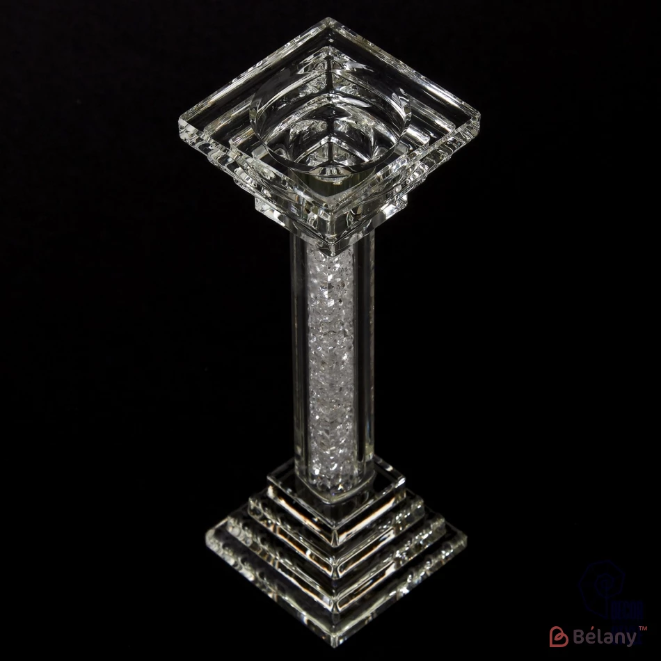 Свічник скляний "Brilliant Column" S | 3