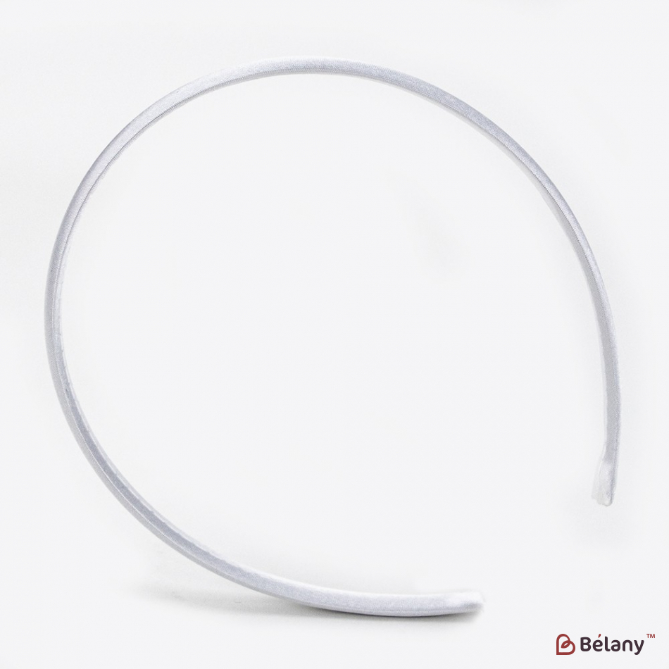 Обруч атлас білий | 3