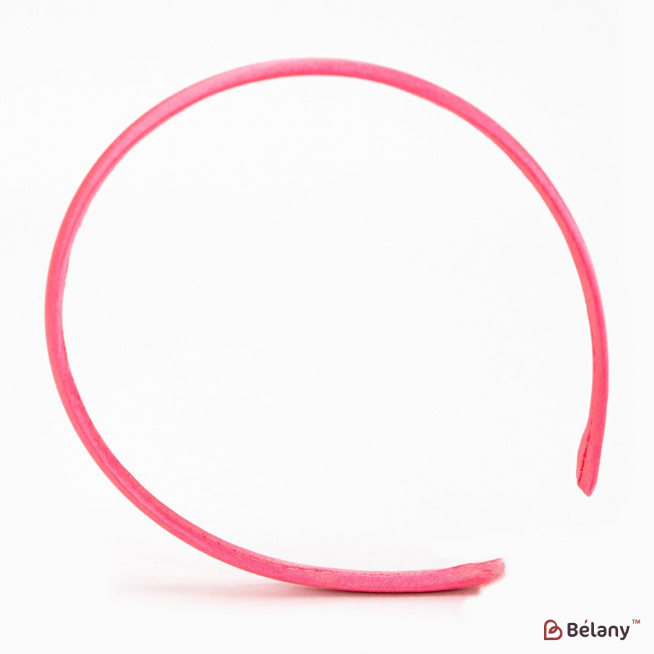 Обруч атлас рожевий | 3