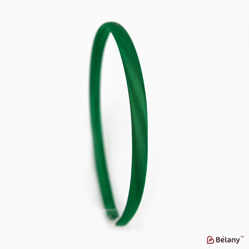 Обруч атлас зелений | 2