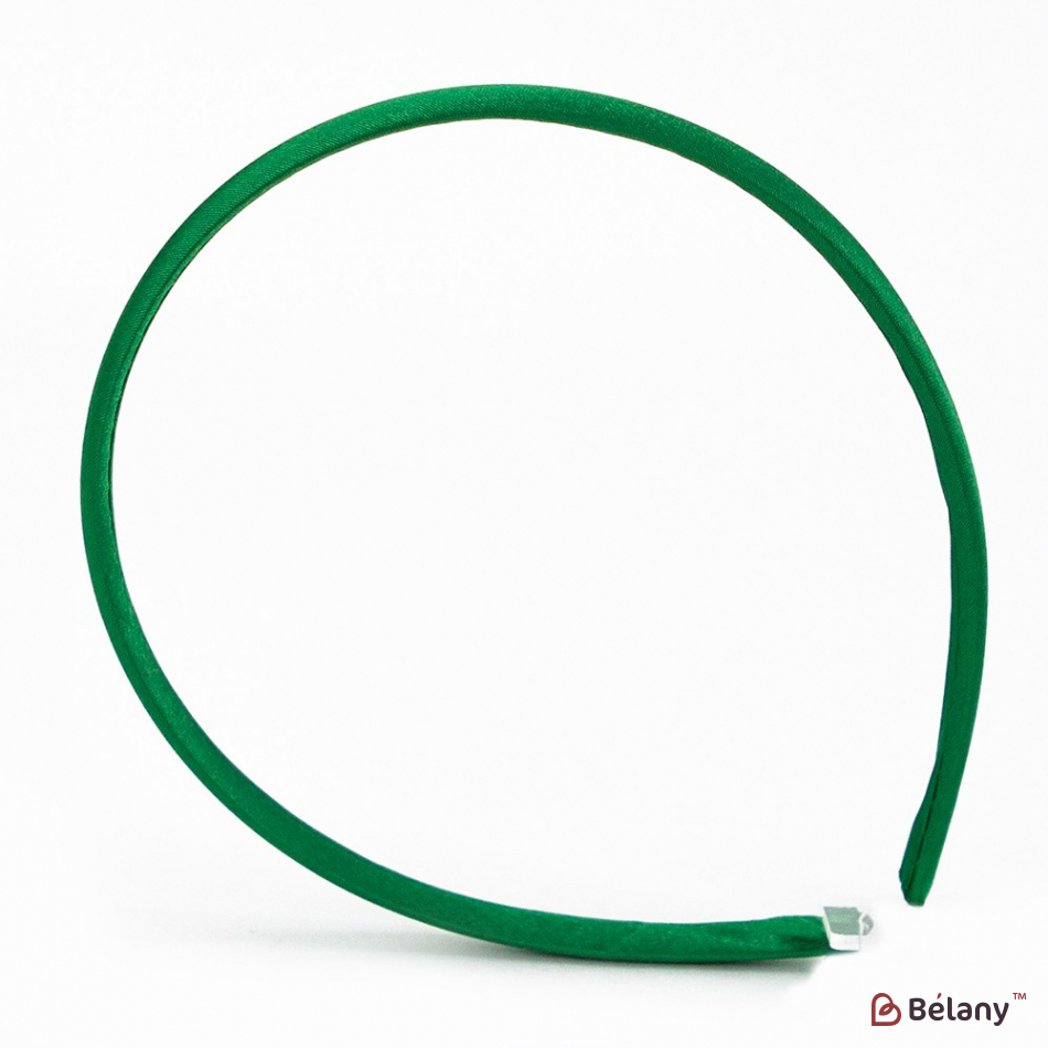 Обруч атлас зелений | 3