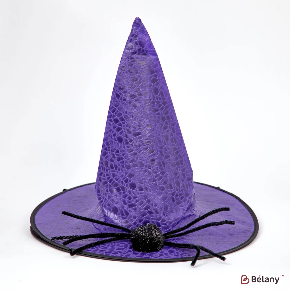 Колпак ведьмы "Spider" фиолетовый