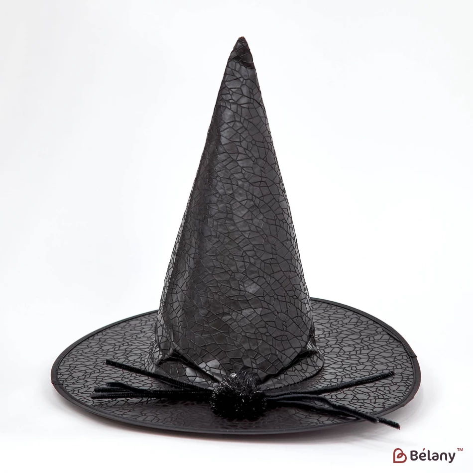 Колпак ведьмы "Spider" черный
