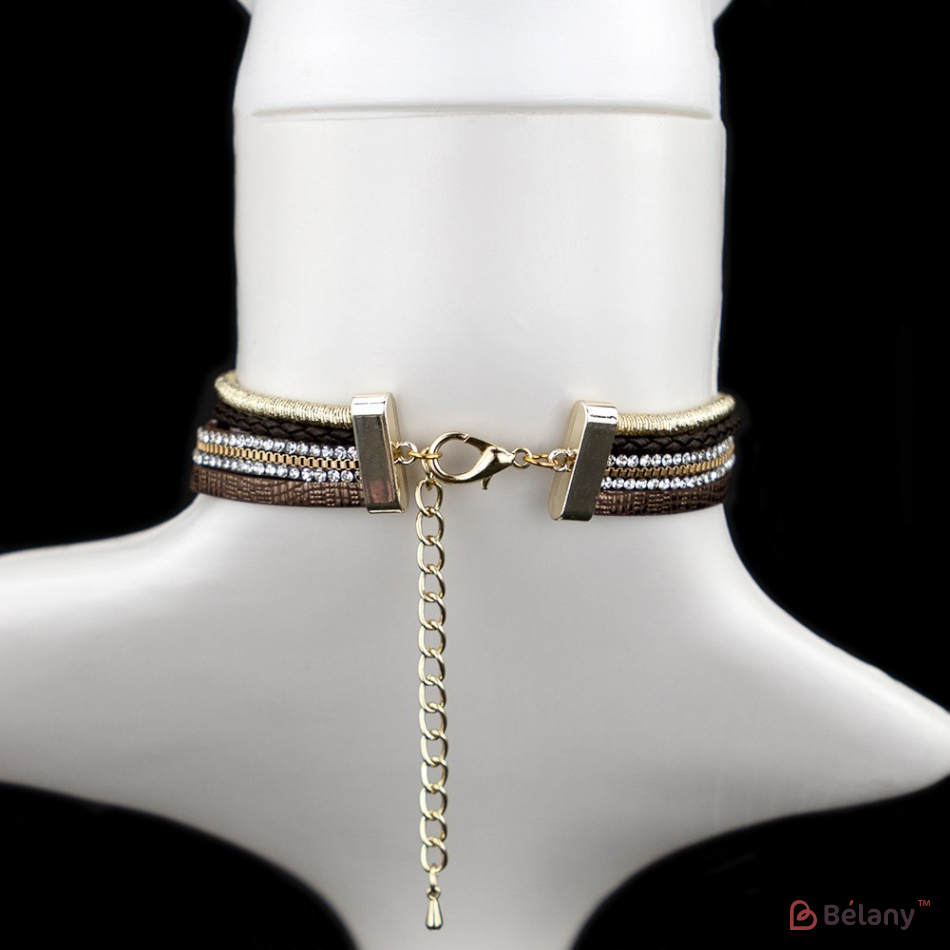 Чокер "Brown leather" | 2