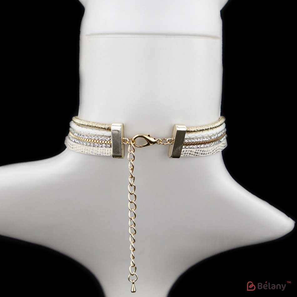 Чокер "White leather" | 2
