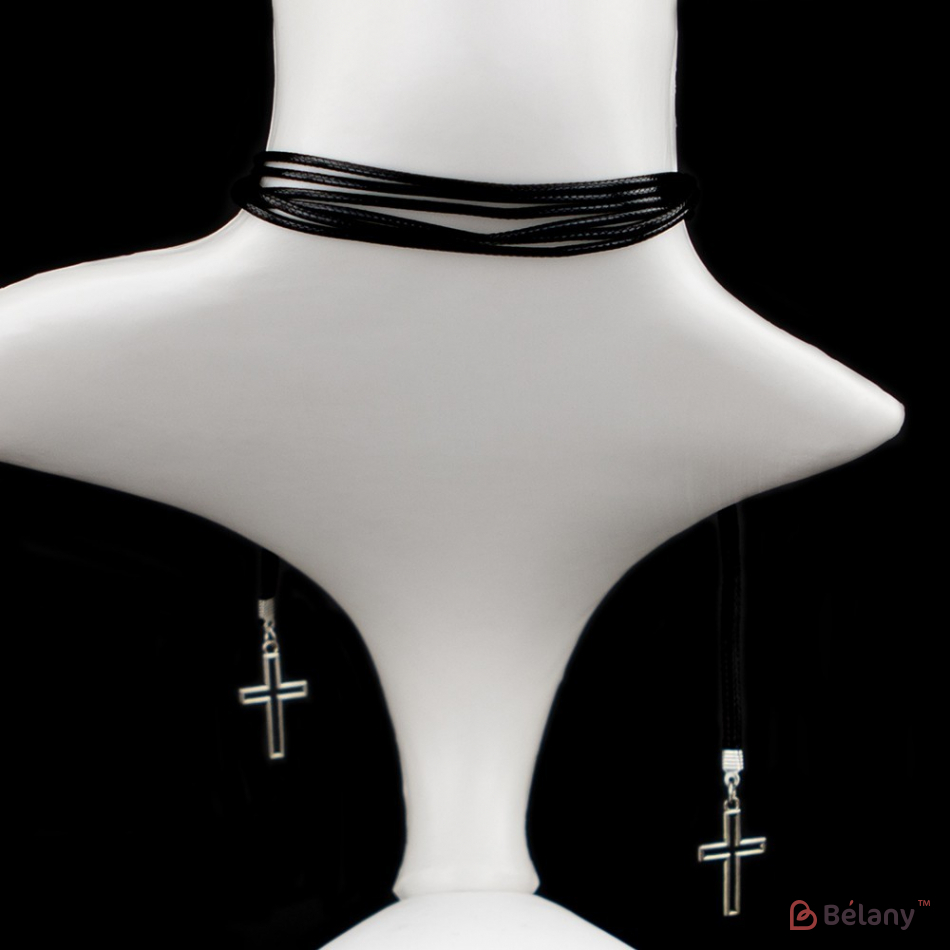 Чокер "Couple crosses" | 2