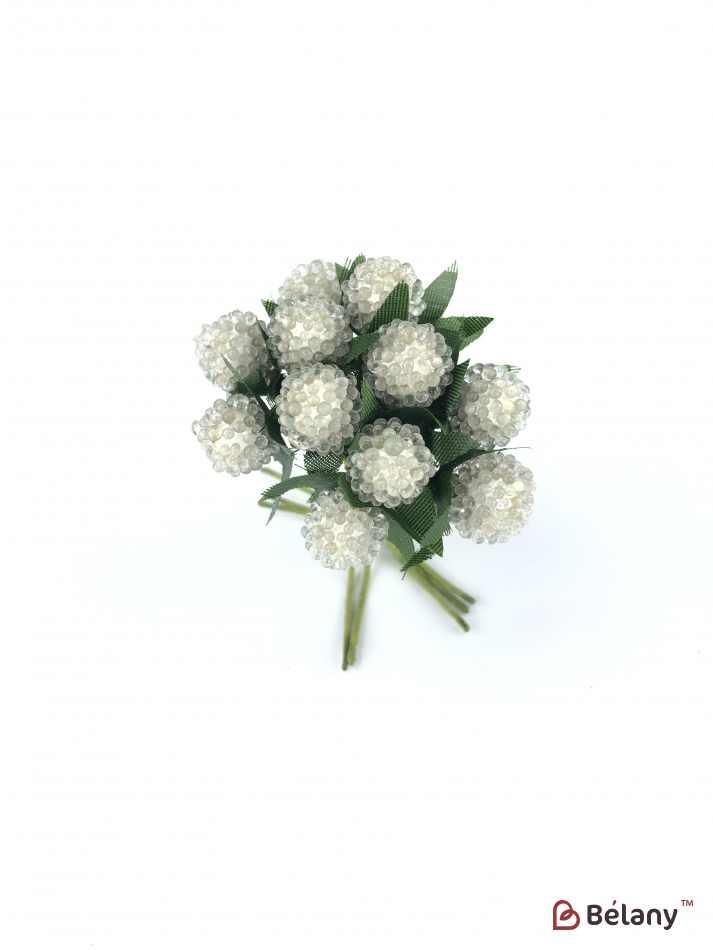 Ягода сахарная с лепестками белая | 2