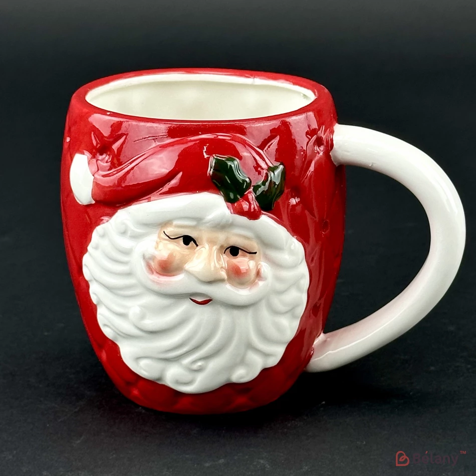 Керамічна чашка "Santa white" набір із 2 шт. | 2