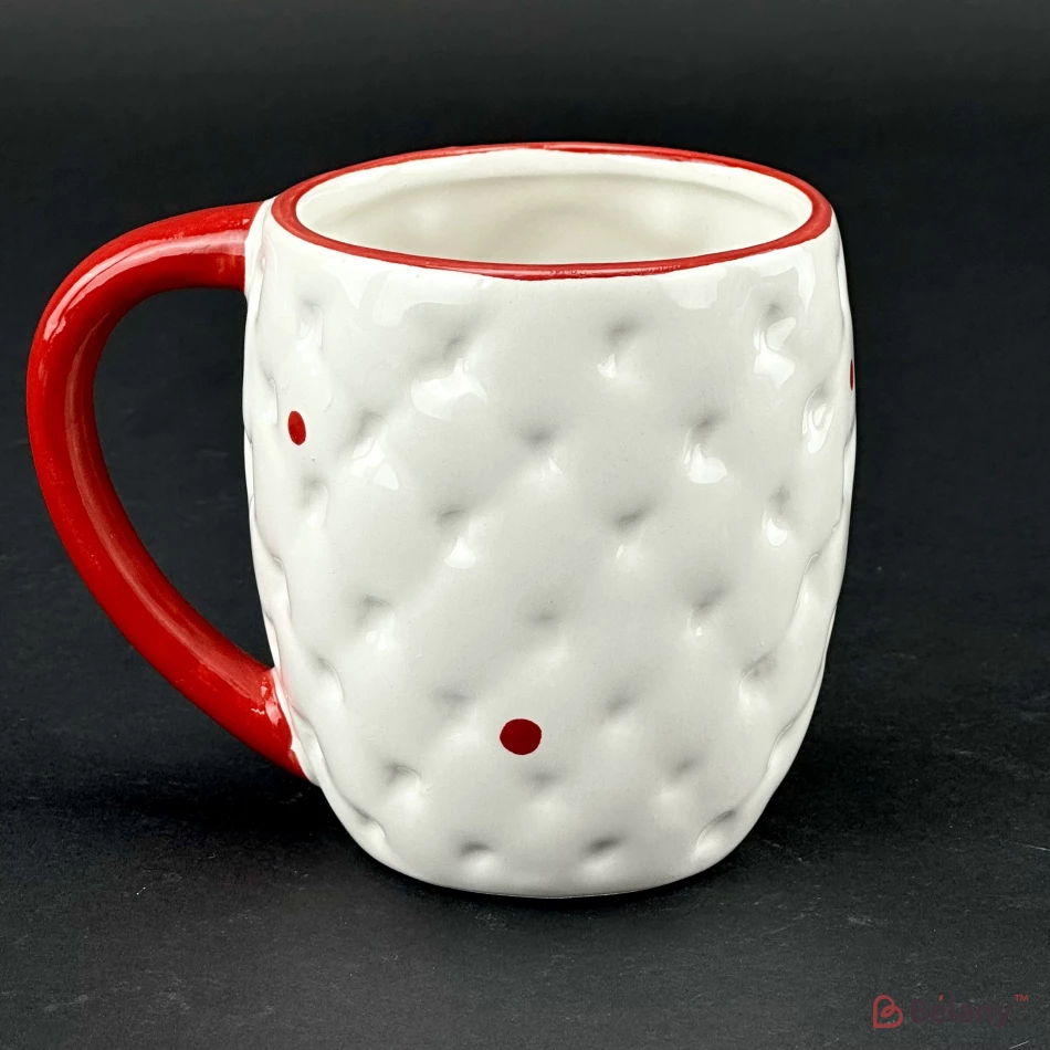 Керамічна чашка "Santa white" набір із 2 шт. | 5