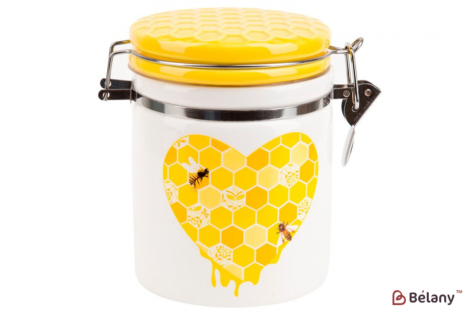 Банка керамічна "Honey collection" 650 мл