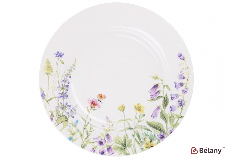 Порцелянова обідня тарілка "Bell Flower"D27см