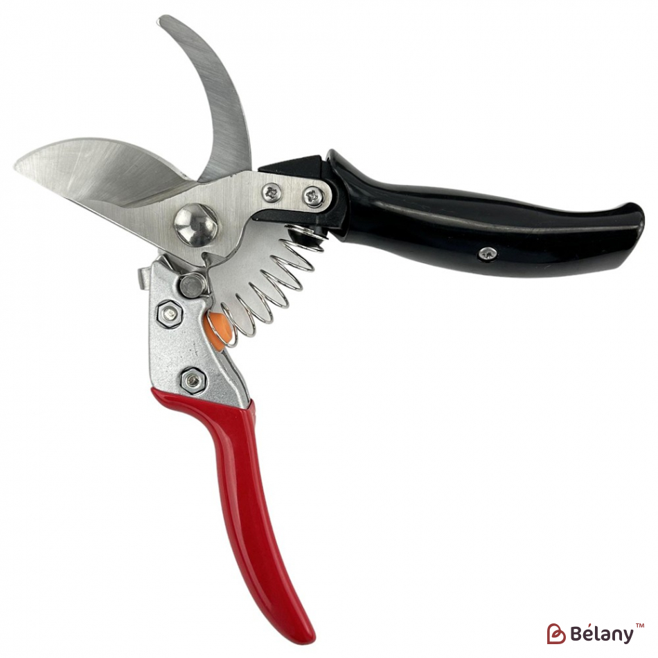 Секатор професиональный "Royalty" красный с дефектом ручки трещина | 2