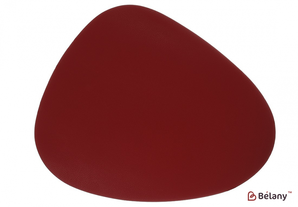 Салфетка для сервировки (плейсмат) 45 см "Drop " красный