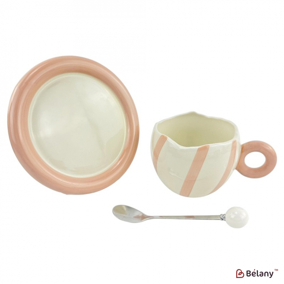 Керамічні чашки "Purr Purr" набір із 4шт. | 7