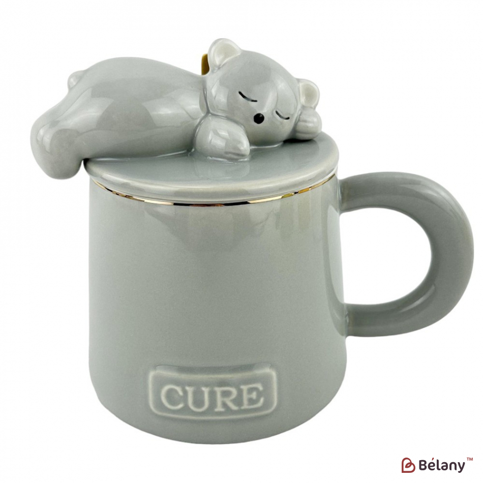 Керамічні чашки "Sleepy" набір із 4шт. | 2