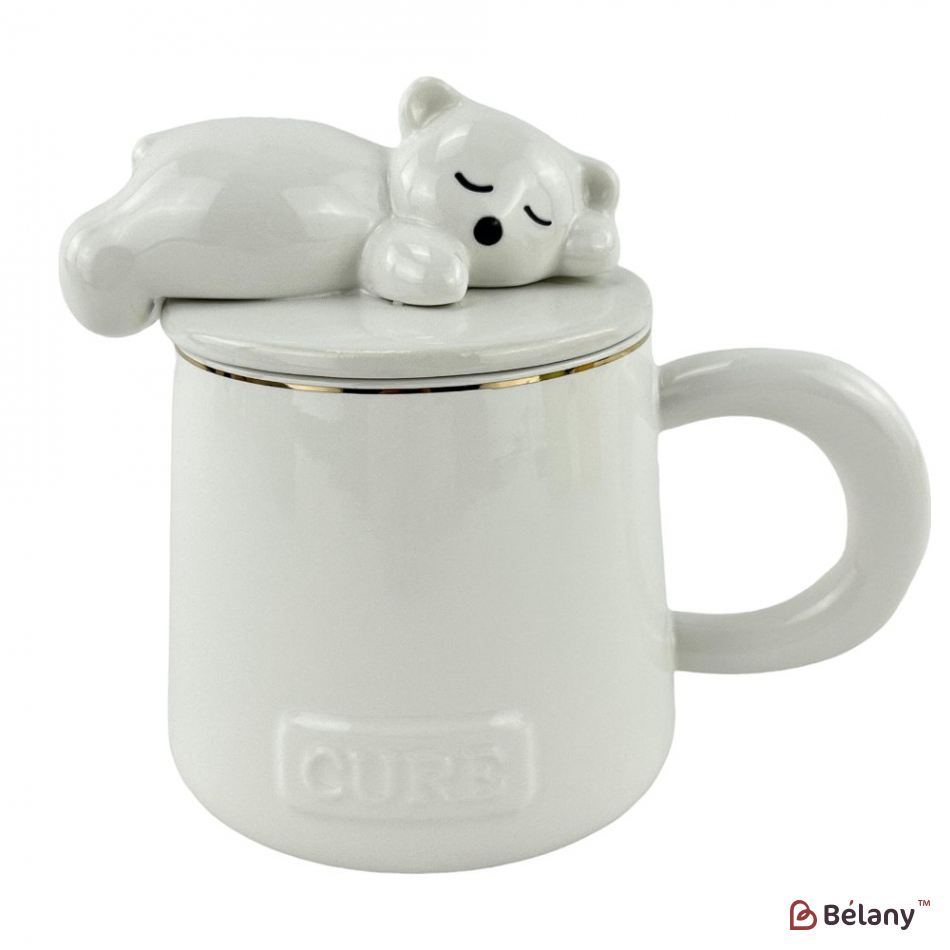 Керамічні чашки "Sleepy" набір із 4шт. | 3