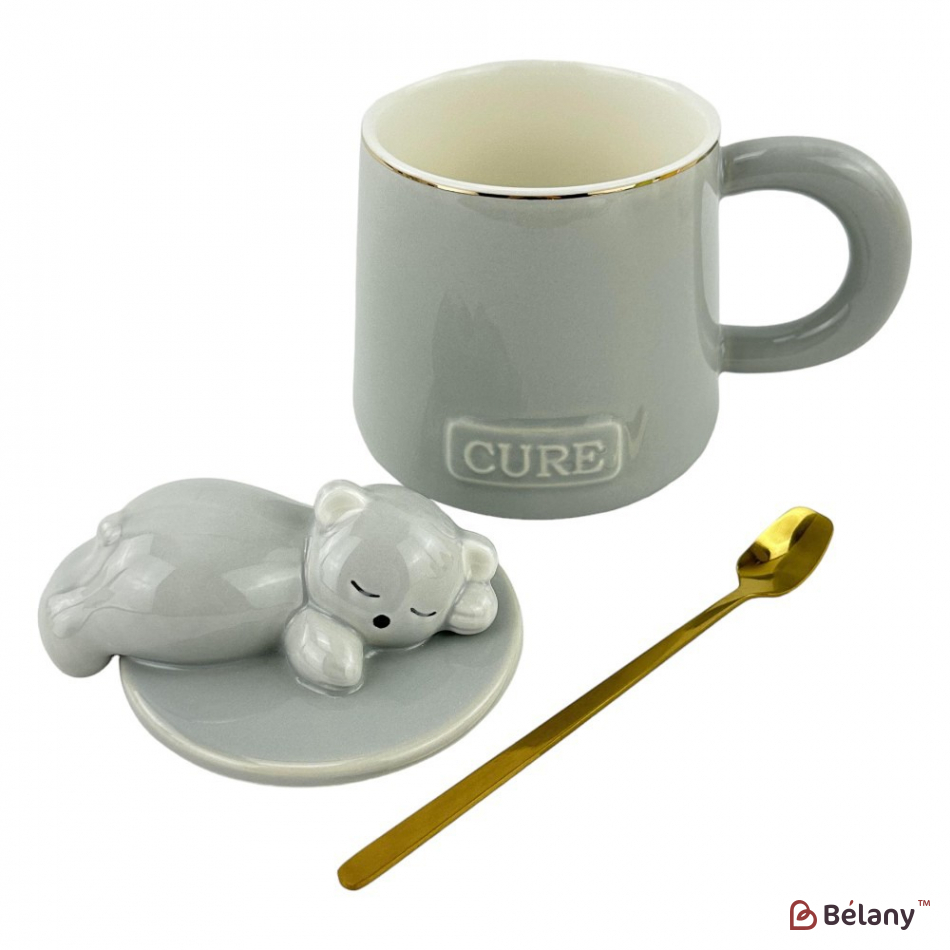 Керамічні чашки "Sleepy" набір із 4шт. | 4