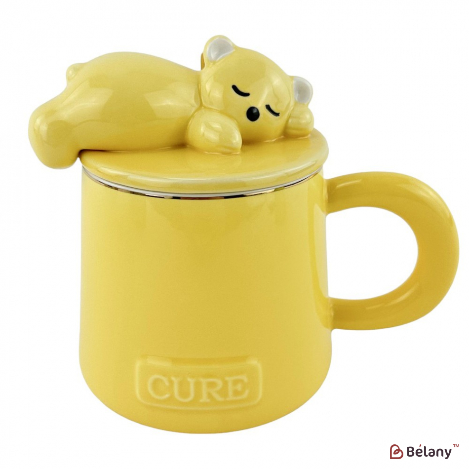 Керамічні чашки "Sleepy" набір із 4шт. | 6