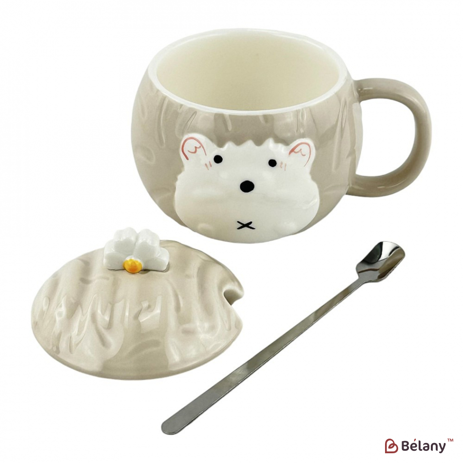 Керамічні чашки "Hedgehog" набір із 4шт. | 3