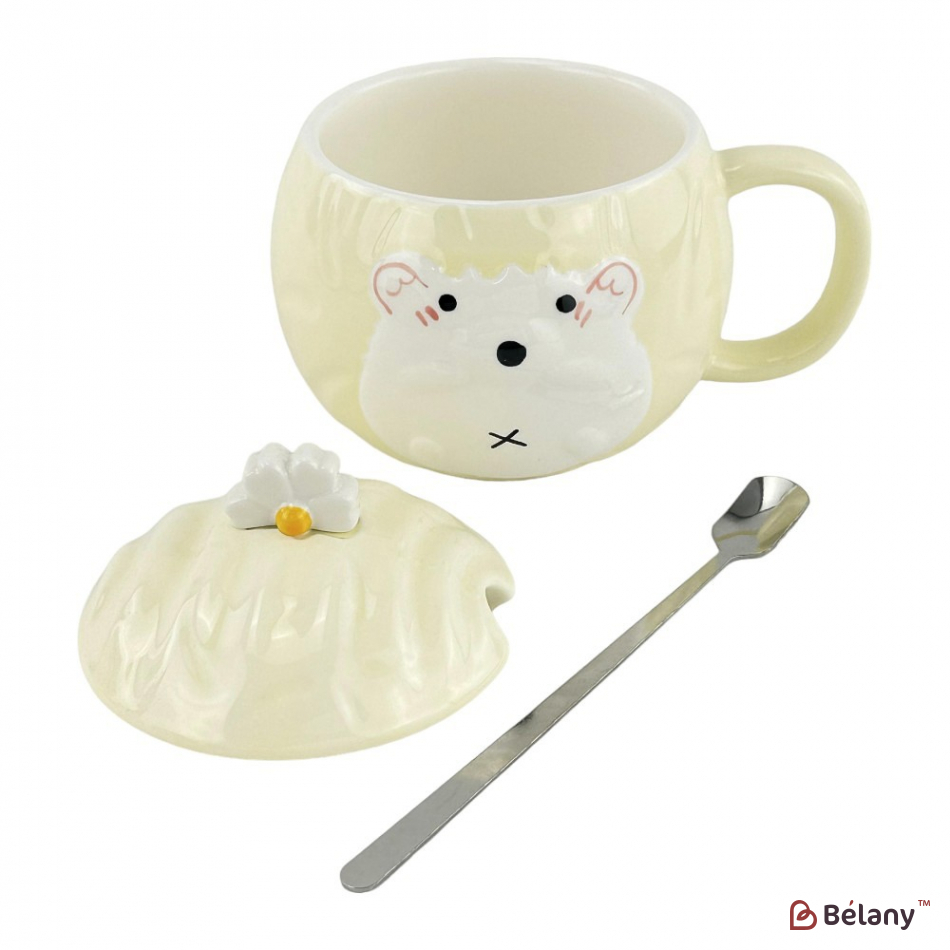 Керамічні чашки "Hedgehog" набір із 4шт. | 5