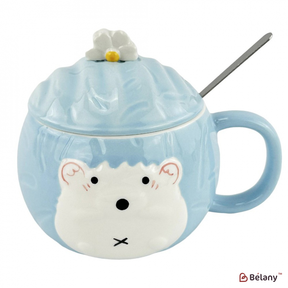 Керамічні чашки "Hedgehog" набір із 4шт. | 6