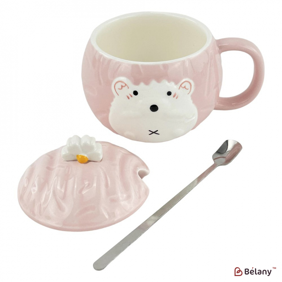 Керамічні чашки "Hedgehog" набір із 4шт. | 8