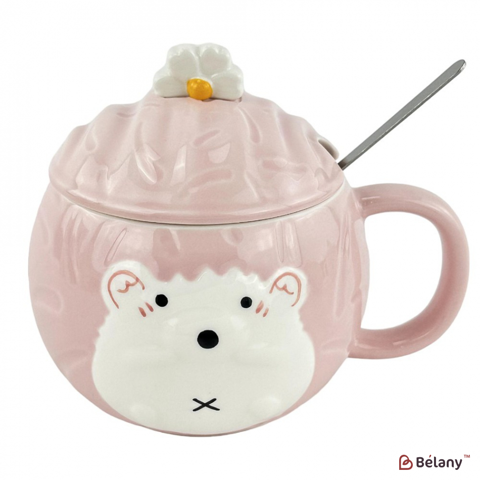 Керамічні чашки "Hedgehog" набір із 4шт. | 9