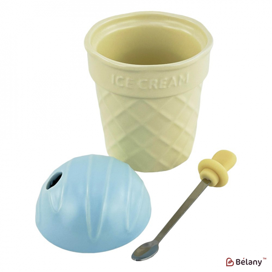 Керамічні чашки "Icecream" набір із 4шт. | 9