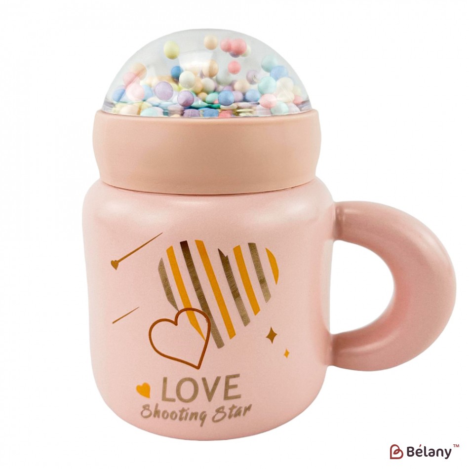 Керамічні чашки "Lovely" набір із 4шт. | 3